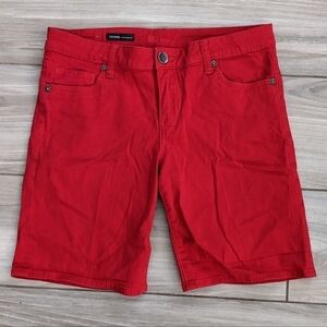 Kut from the Kloth Red Catherine Boyfriend Shorts